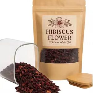 Fleurs d'Hibiscus Bio - Fleurs séchées en vrac - 1kg (400 tasses) - 100% Agriculture Biologique