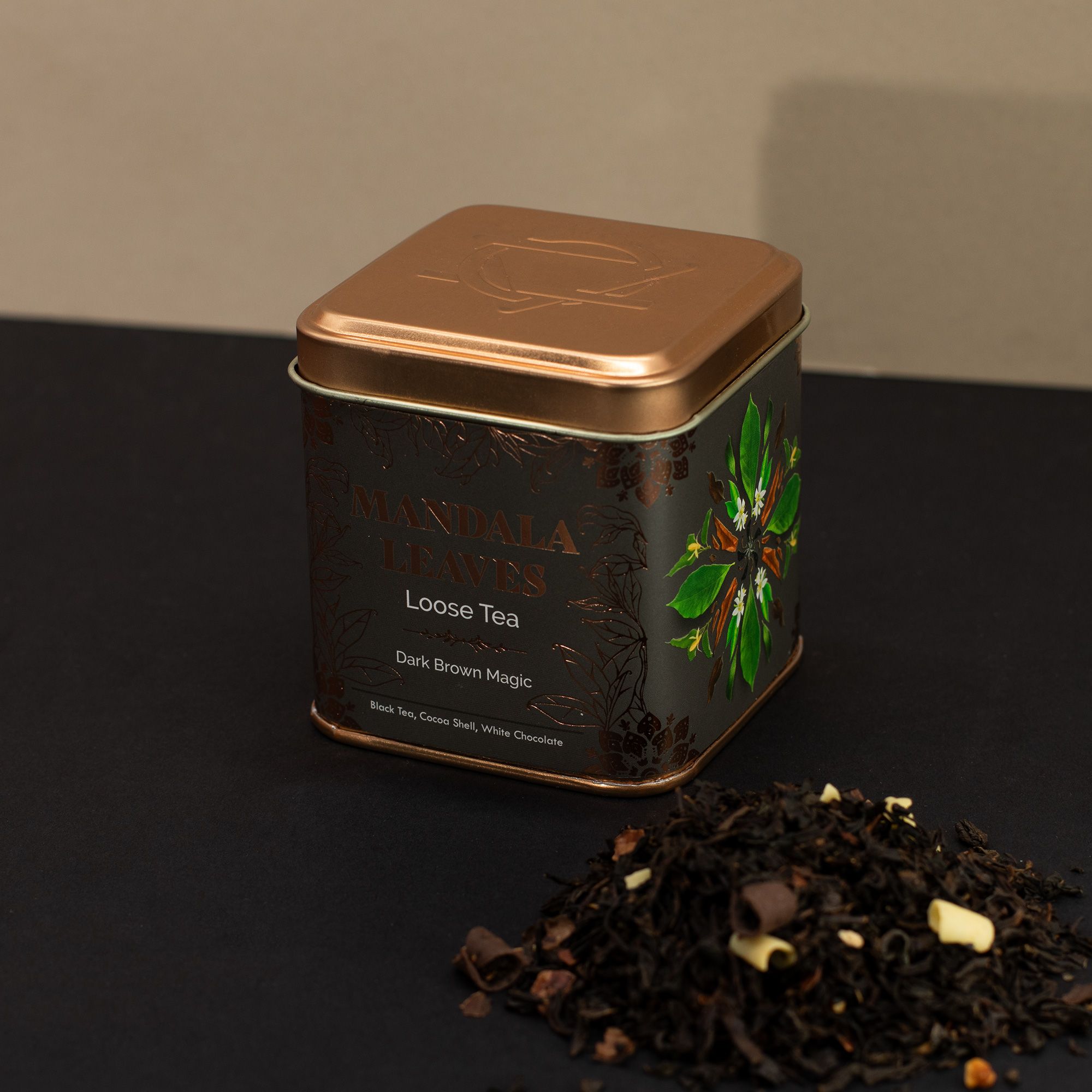 Té Artesanal Magia Marrón Oscuro - 50gr Lata – Image 2