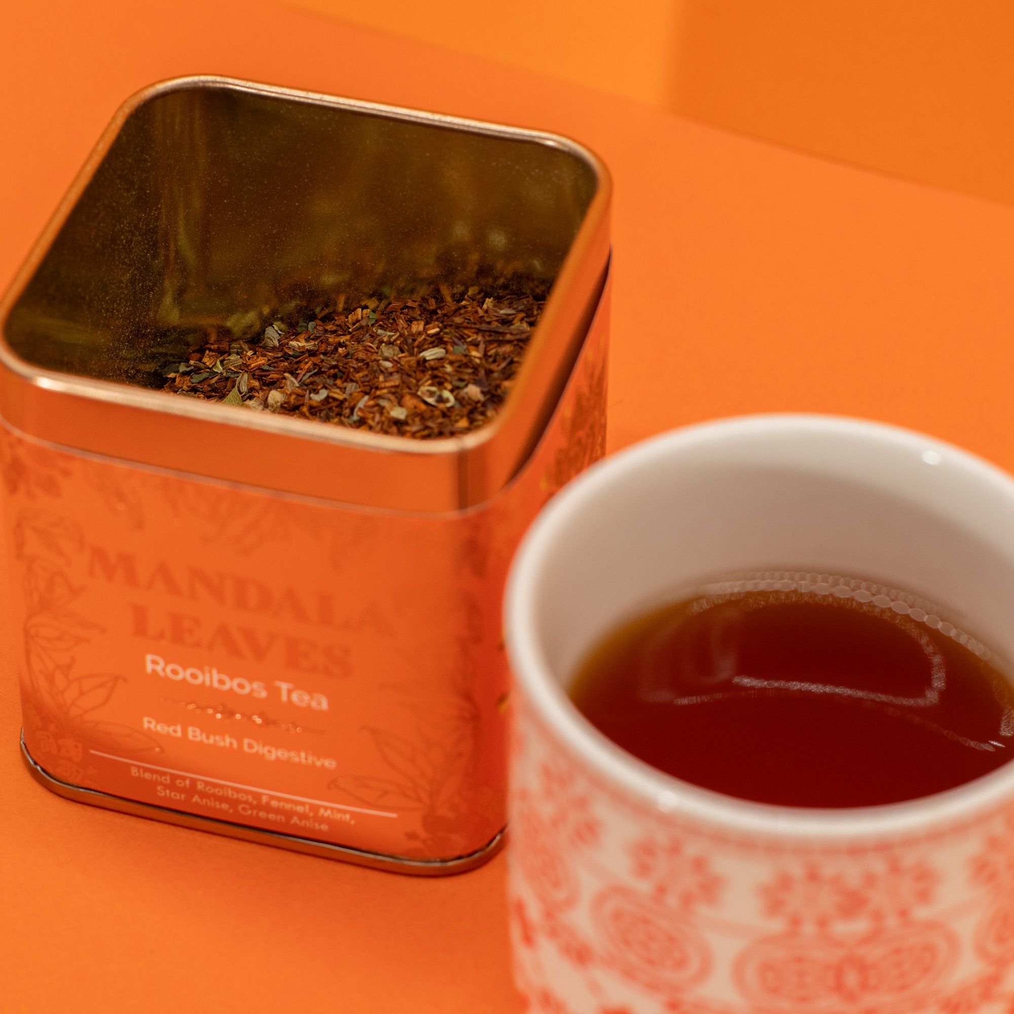 Thé Rooibos digestif - Infusion en boîte de 50 g – Image 6