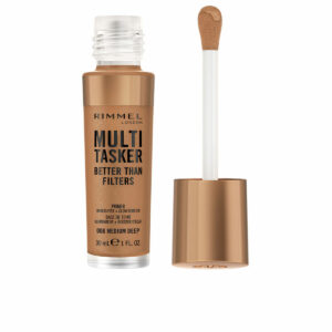 Pré base de maquillage Rimmel London THE MULTI-TASKER Nº 007 Deep Nº 007-Deep 30 ml Éclaircissant