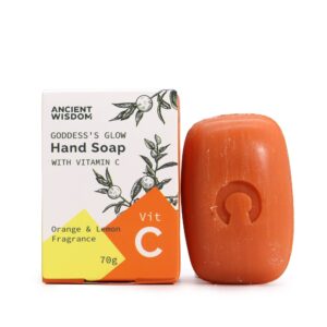 Savon pour les mains à la vitamine C et aux huiles essentielles
