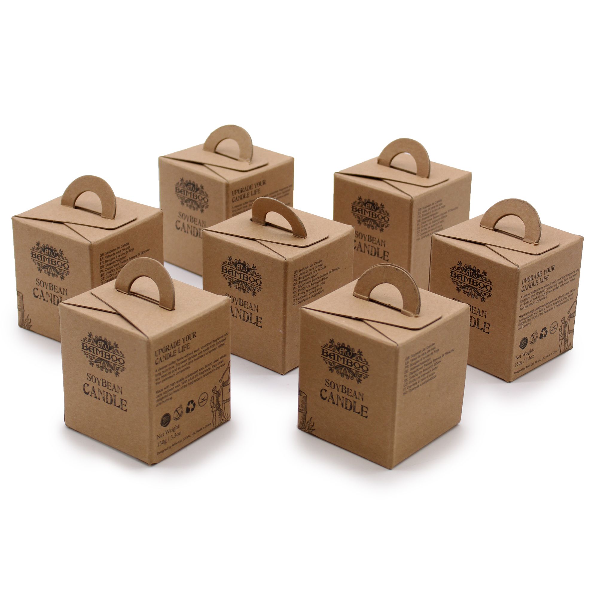 Bougie en cire de soja - Figue et cassis – Image 3