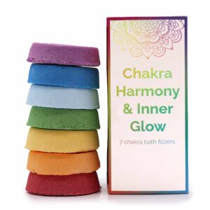 Bombes de bain Chakra - Grande boîte - Harmonie des chakras et éclat intérieur