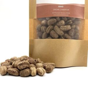 Noix de Pébé entière – Épice africaine naturelle – Saveur chaude et boisée – Cuisine africaine authentique – 100g