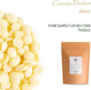 Beurre de Cacao 100g – Pur et Naturel – Non Raffiné – Meilleur pour Peau – Cheveux – Visage – Corps – Anti Rides – Idéal pour la Beauté – Relaxation – Massage – SPA