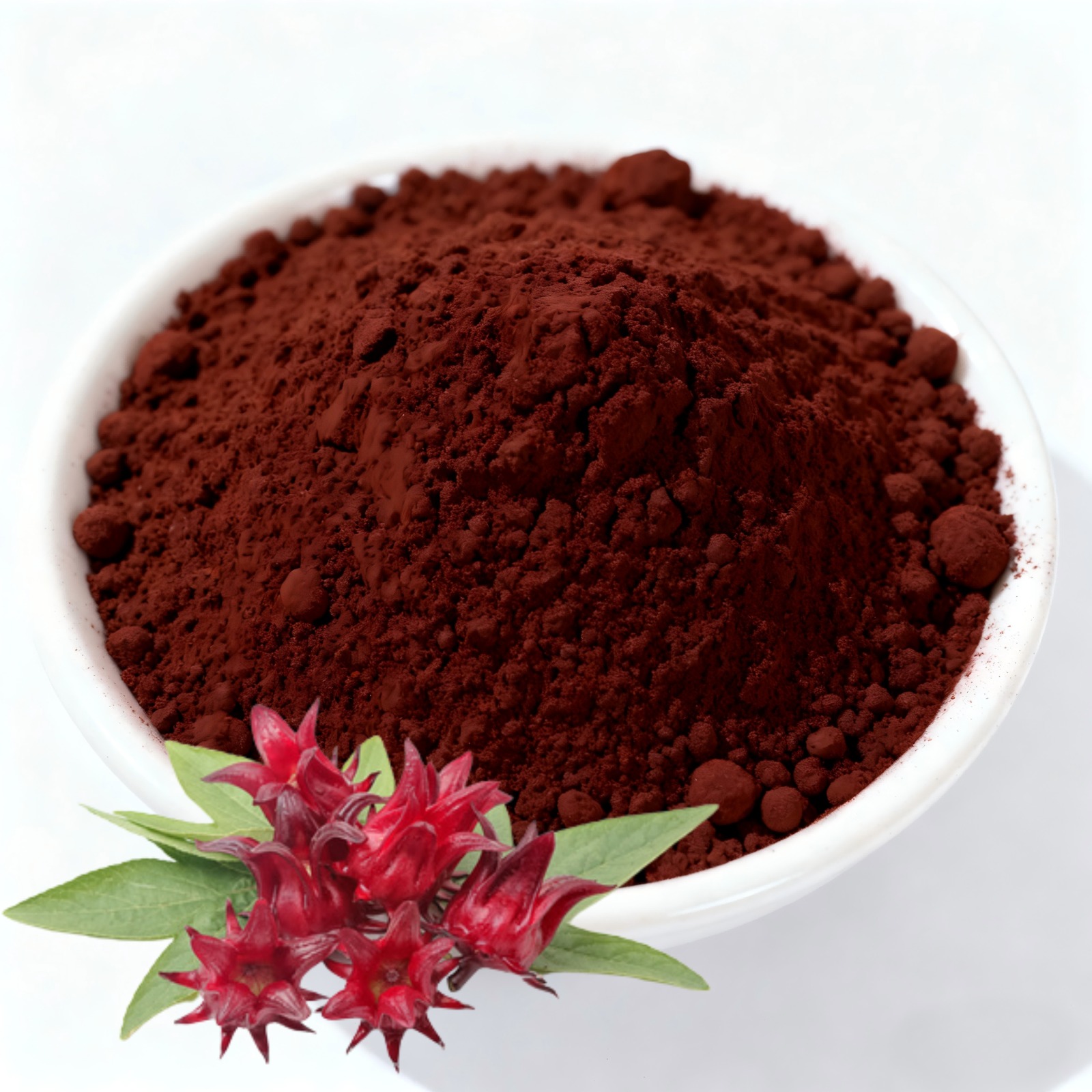 Hibiscus Poudre | Sabdariffa | Rose Sinensis | Poudre Naturelle Pour Les Cheveux Et La Peau | Prévenir Les Problèmes De Cheveux Et Minimiser Les Pores De La Peau - 100g – Image 4