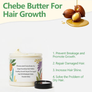 Chebe Pour Cheveux Pour La Croissance Des Cheveux Beurre De Chebe Pour Les Cheveux Des Hommes Et Des Femmes Huile De Chebe Pour l'Épaississement Des Cheveux - 100g