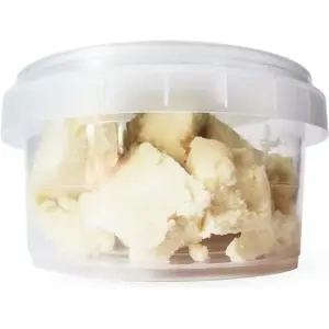 Beurre de Karité 100g - Pur - Raffiné - Ghana- Teneur Naturelle en Acides Gras Saturés - Bon avec L'Huile Essentielle - Beauté - Aromathérapie - Massage - Cosmétiques