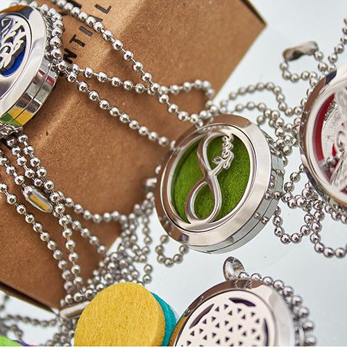 10x Colliers diffuseurs d'aromathérapie - Remplissage réutilisable 30 mm – Image 4