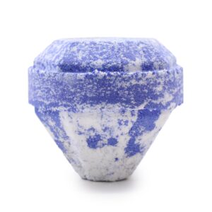 Bomba de Baño de Piedras Preciosas – Blanca y Azul